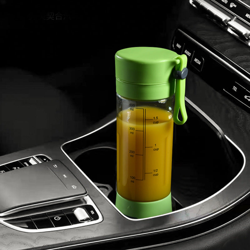 Portable rechargeable USB glass juicer