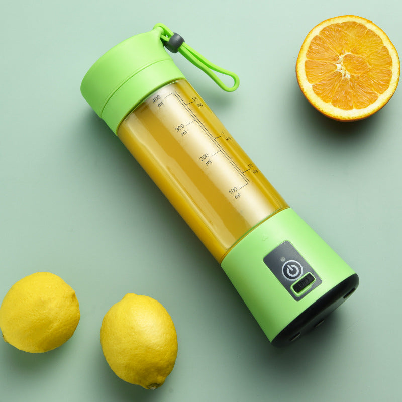 Portable rechargeable USB glass juicer