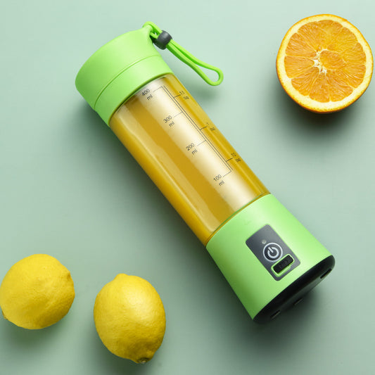 Portable rechargeable USB glass juicer